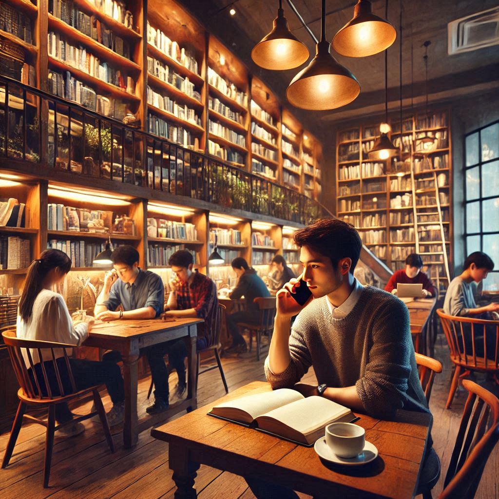 Can I Make a Quick Phone Call in the Library?